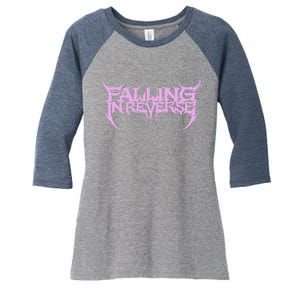 Fallingin Reverse Merchandise Popular Monster Women's Tri-Blend 3/4-Sleeve Raglan Shirt