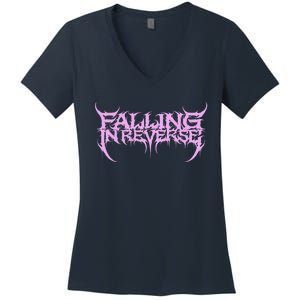 Fallingin Reverse Merchandise Popular Monster Women's V-Neck T-Shirt