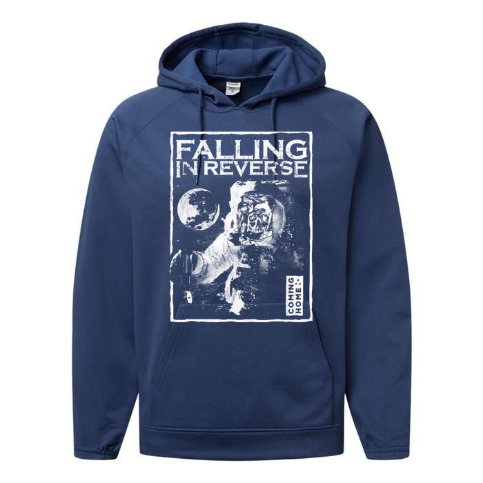 Fallingin Reverse Merchandise Spacewalk Performance Fleece Hoodie