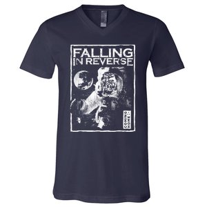 Fallingin Reverse Merchandise Spacewalk V-Neck T-Shirt