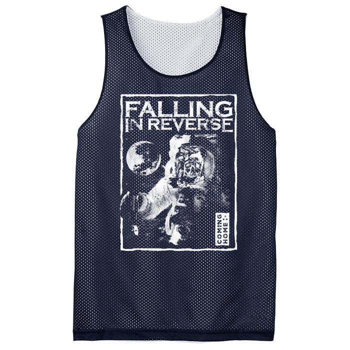 Fallingin Reverse Merchandise Spacewalk Mesh Reversible Basketball Jersey Tank