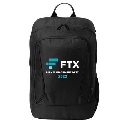 FTX Risk Management Dept 2022 Trading Trader Funny Gift City Backpack