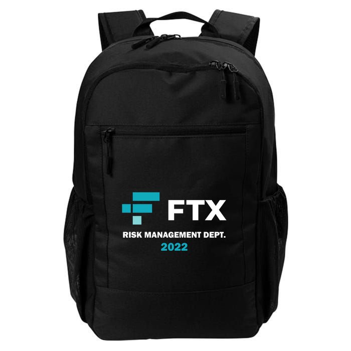 FTX Risk Management Dept 2022 Trading Trader Funny Gift Backpack