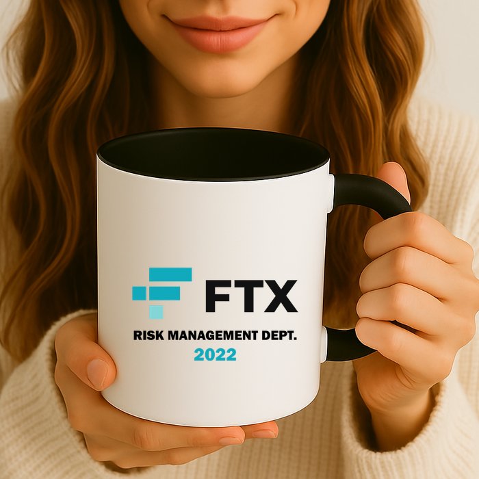 FTX Risk Management Dept 2022 Trading Trader Funny Gift Mug