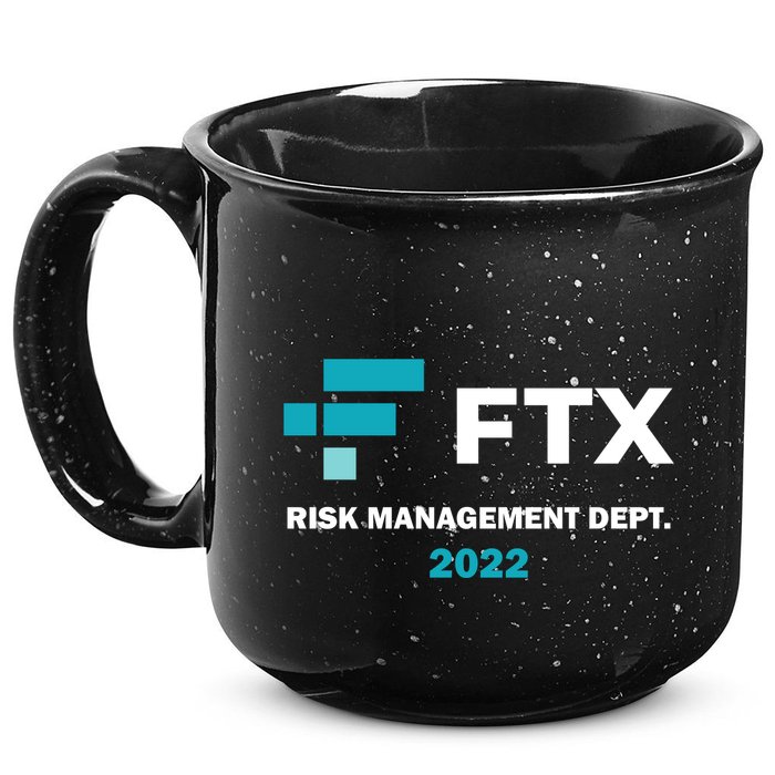 FTX Risk Management Dept 2022 Trading Trader Funny Gift 15oz Campfire Ceramic Mug