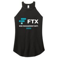 FTX Risk Management Dept 2022 Trading Trader Funny Gift Women's Perfect Tri Rocker Tank