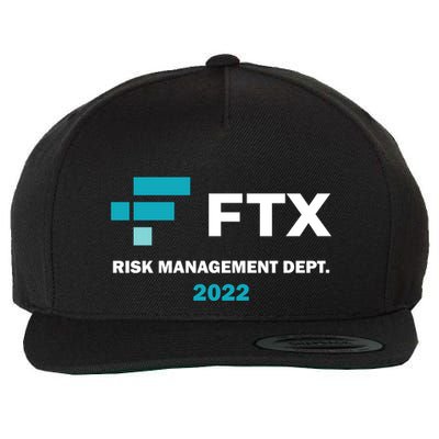 FTX Risk Management Dept 2022 Trading Trader Funny Gift Wool Snapback Cap