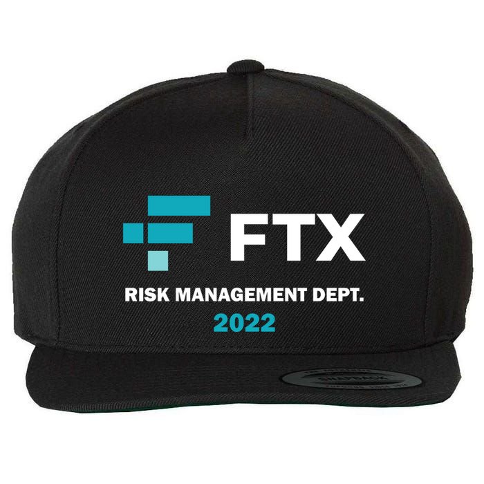 FTX Risk Management Dept 2022 Trading Trader Funny Gift Wool Snapback Cap