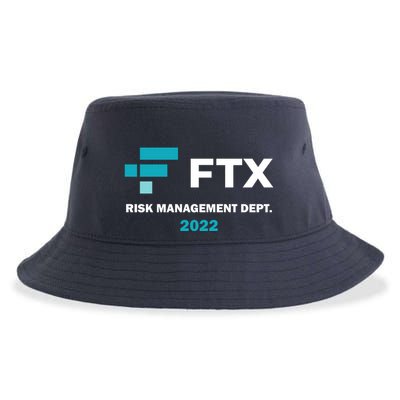FTX Risk Management Dept 2022 Trading Trader Funny Gift Sustainable Bucket Hat