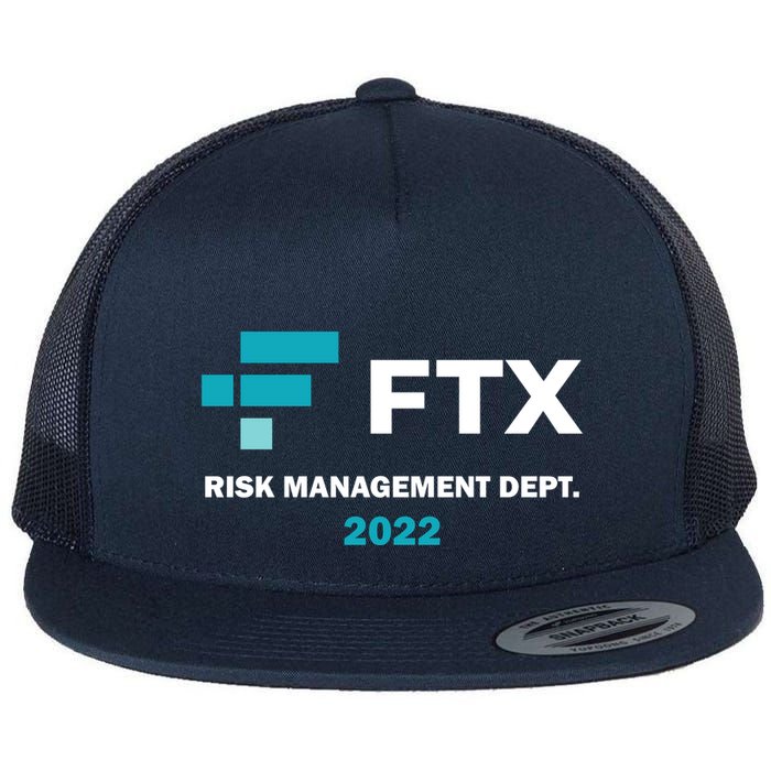 FTX Risk Management Dept 2022 Trading Trader Funny Gift Flat Bill Trucker Hat