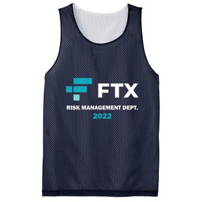 FTX Risk Management Dept 2022 Trading Trader Funny Gift Mesh Reversible Basketball Jersey Tank