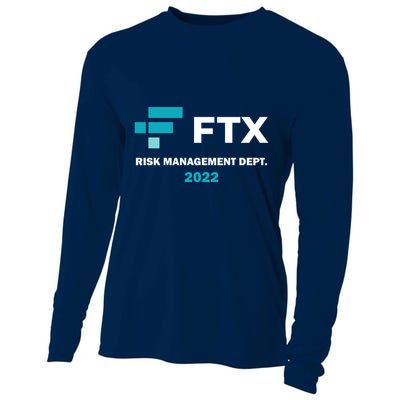 FTX Risk Management Dept 2022 Trading Trader Funny Gift Cooling Performance Long Sleeve Crew