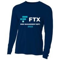 FTX Risk Management Dept 2022 Trading Trader Funny Gift Cooling Performance Long Sleeve Crew