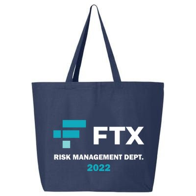 FTX Risk Management Dept 2022 Trading Trader Funny Gift 25L Jumbo Tote