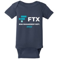 FTX Risk Management Dept 2022 Trading Trader Funny Gift Baby Bodysuit
