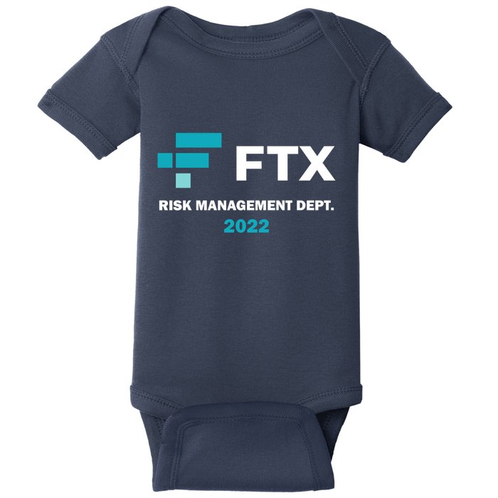 FTX Risk Management Dept 2022 Trading Trader Funny Gift Baby Bodysuit