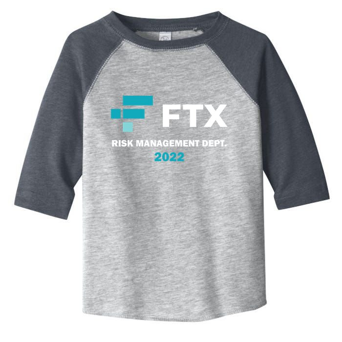 FTX Risk Management Dept 2022 Trading Trader Funny Gift Toddler Fine Jersey T-Shirt