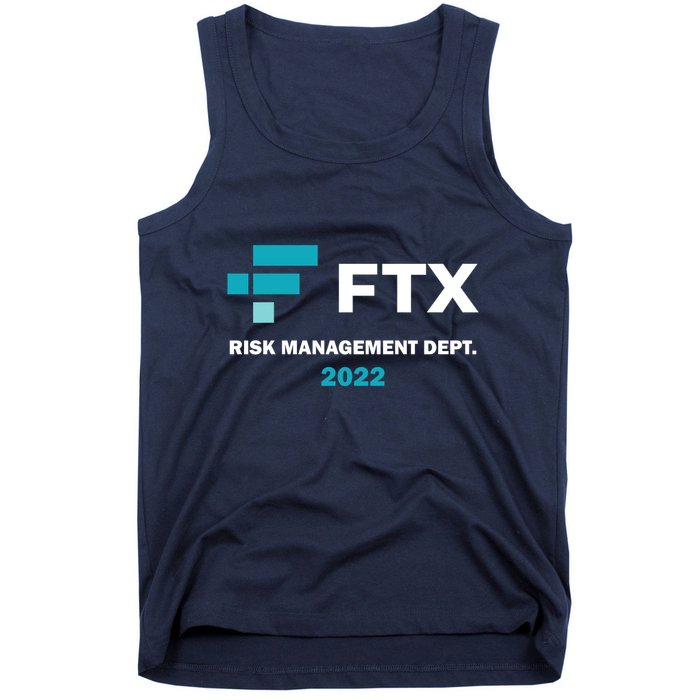 FTX Risk Management Dept 2022 Trading Trader Funny Gift Tank Top