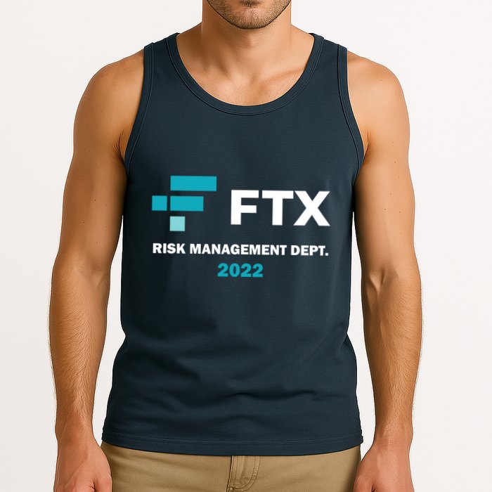 FTX Risk Management Dept 2022 Trading Trader Funny Gift Tank Top
