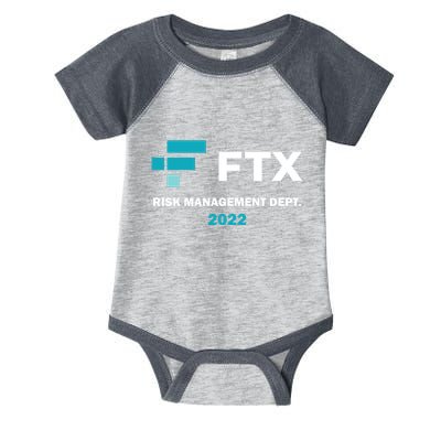 FTX Risk Management Dept 2022 Trading Trader Funny Gift Infant Baby Jersey Bodysuit