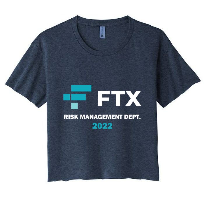 FTX Risk Management Dept 2022 Trading Trader Funny Gift Crop Top