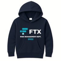 FTX Risk Management Dept 2022 Trading Trader Funny Gift Kids Hoodie
