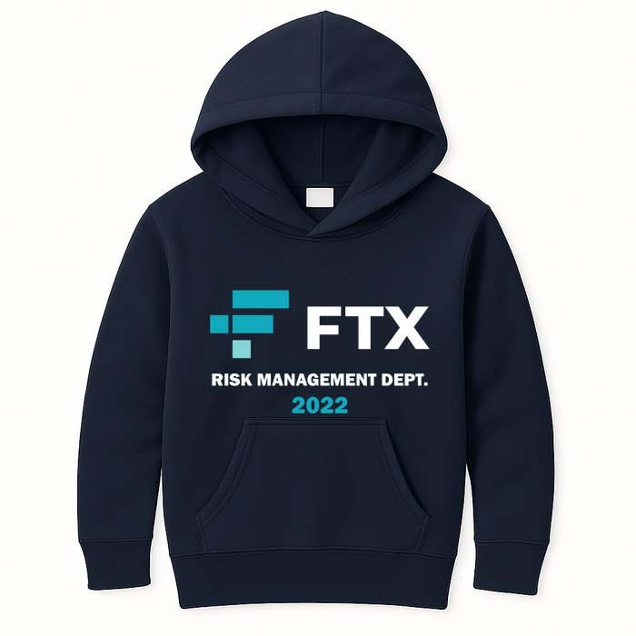 FTX Risk Management Dept 2022 Trading Trader Funny Gift Kids Hoodie