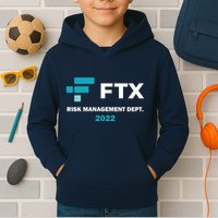 FTX Risk Management Dept 2022 Trading Trader Funny Gift Kids Hoodie