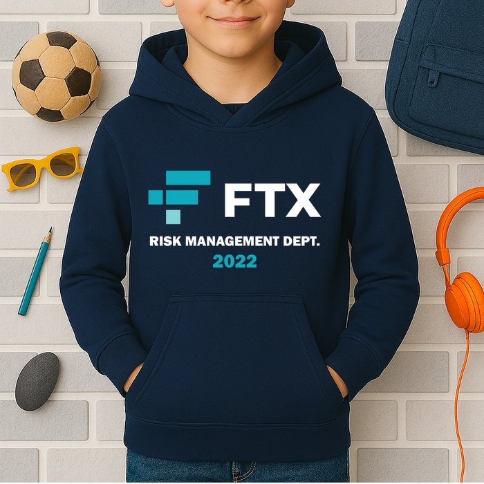FTX Risk Management Dept 2022 Trading Trader Funny Gift Kids Hoodie