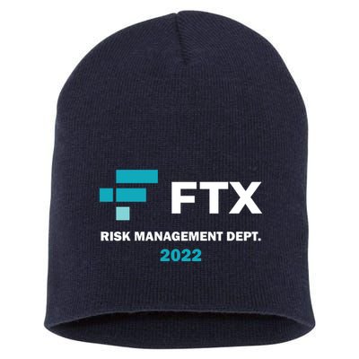 FTX Risk Management Dept 2022 Trading Trader Funny Gift Short Acrylic Beanie