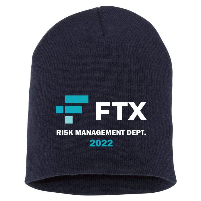 FTX Risk Management Dept 2022 Trading Trader Funny Gift Short Acrylic Beanie