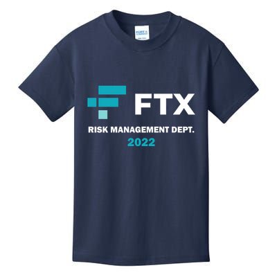 FTX Risk Management Dept 2022 Trading Trader Funny Gift Kids T-Shirt