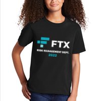 FTX Risk Management Dept 2022 Trading Trader Funny Gift Kids T-Shirt
