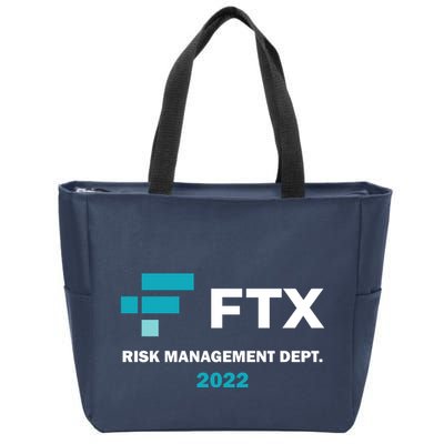 FTX Risk Management Dept 2022 Trading Trader Funny Gift Zip Tote Bag