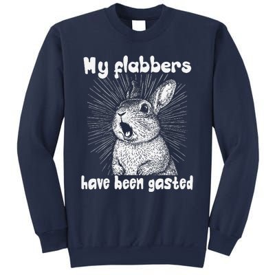 Funny Rabbit My Flabbers Have Been Gasted Retro Graphic Cute Sweatshirt