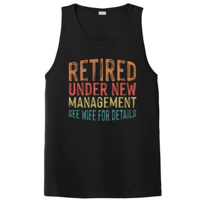 Funny Retirement Men Dad Retiring Party Humor Lovers T PosiCharge Competitor Tank