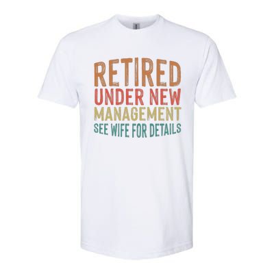 Funny Retirement Men Dad Retiring Party Humor Lovers T Softstyle CVC T-Shirt