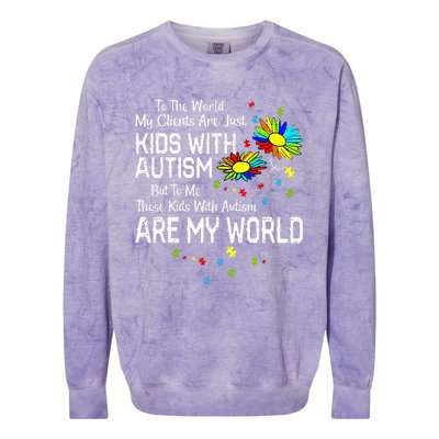 Funny Raising My Husband Is Exhausting Colorblast Crewneck Sweatshirt