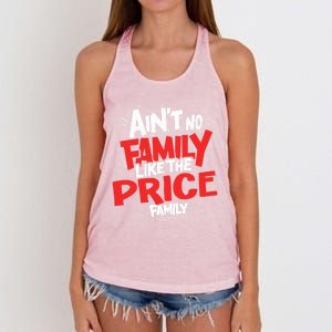 Family Reunion Matching Funny AinT No Family Like The Price Women's Knotted Racerback Tank