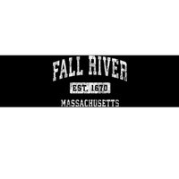 Fall River Massachusetts Ma Vintage Established Sports Bumper Sticker