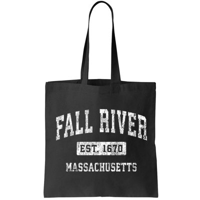 Fall River Massachusetts Ma Vintage Established Sports Bag
