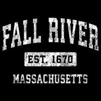 Fall River Massachusetts Ma Vintage Established Sports Bag