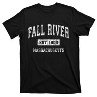 Fall River Massachusetts Ma Vintage Sports Established T-Shirt