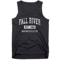 Fall River Massachusetts Ma Vintage Sports Established Tank Top