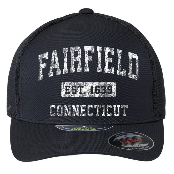 Fall River Massachusetts Ma Vintage Sports Established Flexfit Unipanel Trucker Cap