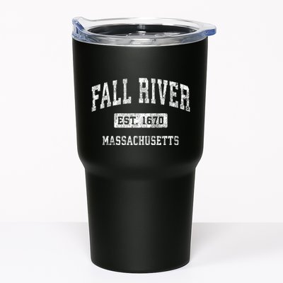 Fall River Massachusetts Ma Vintage Established Sports Tumbler