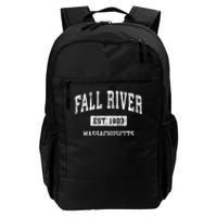 Fall River Massachusetts Ma Vintage Sports Established Daily Commute Backpack