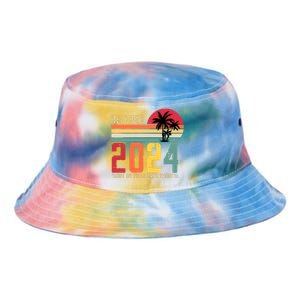 Funny Retirement Not My Problem Anymore Tie Dye Newport Bucket Hat