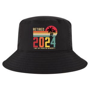 Funny Retirement Not My Problem Anymore Cool Comfort Performance Bucket Hat