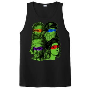 Funny Renaissance Ninja Painters PosiCharge Competitor Tank